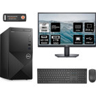 Dell Vostro 3910MT N3563VDT3910MNT1339 Harici Radeon RX 550 Intel Core i3 12100 40 GB Ram 2 TB SSD Tower FreeDos 21.5 inç Monitörlü Masaüstü Bilgisayar + PER4 BELLEK