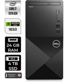 Dell Vostro 3020 N2062VDT3020MTUP425 Harici GeForce GTX 1650 Intel Core i7 13700 24 GB Ram 4 TB SSD Tower Windows 11 Pro Masaüstü Bilgisayar + PER4 BELLEK