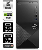 Dell Vostro 3020 N2062VDT3020MTUP415 Harici GeForce GT 1030 Intel Core i7 13700 16 GB Ram 4 TB SSD Tower Windows 11 Pro Masaüstü Bilgisayar + PER4 BELLEK