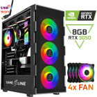 Gameline SPR05 Harici GeForce RTX 3050 AMD Ryzen 5 5500 32 GB Ram DDR4 500 GB SSD Tower FreeDos Masaüstü Bilgisayar