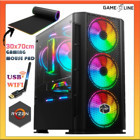 Gameline SYN04 Harici Radeon RX 550 AMD Ryzen 5 3600 32 GB Ram DDR4 256 GB SSD Tower FreeDos Masaüstü Bilgisayar