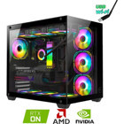 Gameline COOL-V3 Harici GeForce RTX 4060 AMD Ryzen 5 5600 32 GB Ram DDR4 500 GB SSD Tower FreeDos Masaüstü Bilgisayar