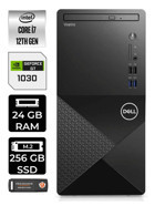 Dell Vostro 3910MT N7600VDT3910 Harici GeForce GT 1030 Intel Core i7 12700 24 GB Ram 256 GB SSD Tower Windows 11 Pro Masaüstü Bilgisayar + PER4 BELLEK