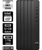 HP Pro Tower 290 G9 8T2X2ESP358 Dahili Intel UHD Graphics Intel Core i7 13700 12 GB Ram 1 TB SSD Tower Windows 11 Home Masaüstü Bilgisayar + PER4 BELLEK