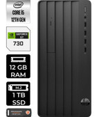 HP Pro Tower 290 G9 6D3A5EAP358 Harici GeForce GT 730 4 GB Intel Core i5 12500 12 GB Ram 1 TB SSD Tower Windows 11 Home Masaüstü Bilgisayar + PER4 BELLEK