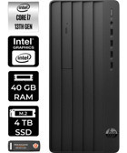 HP Pro Tower 290 G9 8T2X1ESP390 Dahili Intel UHD Graphics Intel Core i7 13700 40 GB Ram 4 TB SSD Tower Windows 11 Home Masaüstü Bilgisayar + PER4 BELLEK