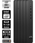 HP Pro Tower 290 G9 8T2X1ESP412 Dahili Intel UHD Graphics Intel Core i7 13700 16 GB Ram 512 GB SSD Tower Windows 11 Pro Masaüstü Bilgisayar + PER4 BELLEK