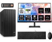 HP Pro Tower 290 G9 6D3A5EAMNT2369 Harici GeForce GT 730 4 GB Intel Core i5 12500 20 GB Ram 2 TB SSD Tower Windows 11 Home 23.8 inç Monitörlü Masaüstü Bilgisayar + PER4 BELLEK