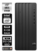 HP Pro Tower 290 G9 6D3A5EA Dahili Intel UHD Graphics Intel Core i5 12500 8 GB Ram 512 GB SSD Tower Windows 11 Home Masaüstü Bilgisayar + PER4 BELLEK