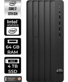 HP Pro Tower 290 G9 8T2X2ESP400 Dahili Intel UHD Graphics Intel Core i7 13700 64 GB Ram 4 TB SSD Tower Windows 11 Home Masaüstü Bilgisayar + PER4 BELLEK