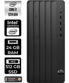 HP Pro Tower 290 G9 8T2X1ESP322 Dahili Intel UHD Graphics Intel Core i7 13700 24 GB Ram 512 GB SSD Tower FreeDos Masaüstü Bilgisayar + PER4 BELLEK