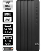 HP Pro Tower 290 G9 8T2X1ESP350 Dahili Intel UHD Graphics Intel Core i7 13700 64 GB Ram 4 TB SSD Tower FreeDos Masaüstü Bilgisayar + PER4 BELLEK