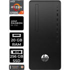 HP 295 G8 6D389EAP316 Harici Radeon RX 550 AMD Ryzen 7 5700G 20 GB Ram 256 GB SSD Tower FreeDos Masaüstü Bilgisayar + PER4 BELLEK