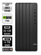 HP Pro Tower 290 G9 6D3A1EA Dahili Intel UHD Graphics Intel Core i3 12100 32 GB Ram 4 TB SSD Tower Windows 11 Pro Masaüstü Bilgisayar + PER4 BELLEK