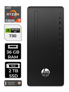 HP 295 G9 6D391EA Harici GeForce GT 730 4 GB AMD Ryzen 3 5300G 36 GB Ram 2 TB SSD Tower Windows 11 Home Masaüstü Bilgisayar + PER4 BELLEK