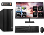 HP Pro Tower 290 G9 8T2W9ESMNT3342 Harici GeForce RTX 3060 Ti Intel Core i5 13500 48 GB Ram 512 GB SSD Tower FreeDos 23.8 inç Monitörlü Masaüstü Bilgisayar + PER4 BELLEK