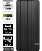 HP Pro Tower 290 G9 6D3A5EAP365 Harici GeForce GT 730 4 GB Intel Core i5 12500 16 GB Ram 4 TB SSD Tower Windows 11 Home Masaüstü Bilgisayar + PER4 BELLEK