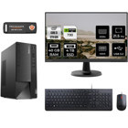 Lenovo Thinkcentre Neo 50T 11SC001ATXMNT2340 Harici GeForce GT 730 4 GB Intel Core i3 12100 40 GB Ram 4 TB SSD Tower FreeDos 21.5 inç Monitörlü Masaüstü Bilgisayar + PER4 BELLEK