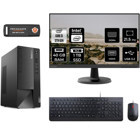 Lenovo Thinkcentre Neo 50T 11SC001ATXMNT338 Harici GeForce RTX 3060 Ti Intel Core i3 12100 40 GB Ram 1 TB SSD Tower FreeDos 21.5 inç Monitörlü Masaüstü Bilgisayar + PER4 BELLEK