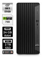 HP Pro Tower 400 G9 6U3M8EA Harici GeForce GT 730 4 GB Intel Core i5 12400 24 GB Ram 2 TB SSD Tower FreeDos Masaüstü Bilgisayar + PER4 BELLEK