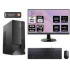 Lenovo Thinkcentre Neo 50T 11SC001ATX Harici GeForce RTX 3060 Ti Intel Core i3 12100 40 GB Ram 1 TB SSD Tower FreeDos 23.8 inç Monitörlü Masaüstü Bilgisayar