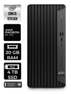 HP Pro Tower 400 G9 6U3M8EA Harici Radeon RX 550 Intel Core i5 12400 20 GB Ram 4 TB SSD Tower Windows 11 Home Masaüstü Bilgisayar + PER4 BELLEK