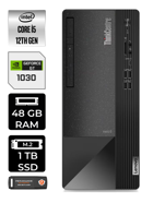 Lenovo NEO 50T 11SE00BJTX Harici GeForce RTX 3060 Ti Intel Core i5 12400 48 GB Ram 1 TB SSD Tower FreeDos Masaüstü Bilgisayar + PER4 BELLEK