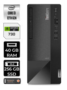 Lenovo NEO 50T 11SC001ATX Harici GeForce GT 730 4 GB Intel Core i3 12100 40 GB Ram 256 GB SSD Tower FreeDos Masaüstü Bilgisayar + PER4 BELLEK