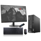 Lenovo Thinkcentre Neo 50S 11T000ESTXMMGW07 Harici GeForce RTX 3060 Ti Intel Core i5 12400 32 GB Ram 512 GB SSD Tower Windows 11 Pro 23.8 inç Monitörlü Masaüstü Bilgisayar + Zetta Flash Bellek