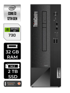 Lenovo NEO 50S 11SX002VTX Harici GeForce GT 730 2 GB Intel Core i3 12100 32 GB Ram 2 TB SSD Tower FreeDos Masaüstü Bilgisayar + PER4 BELLEK