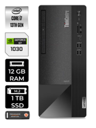 Lenovo NEO 50T 12JD0008TR Harici GeForce RTX 3060 Ti Intel Core i7 13700 12 GB Ram 1 TB SSD Tower FreeDos Masaüstü Bilgisayar + PER4 BELLEK