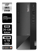 Lenovo NEO 50T 11SE00BPTX Harici Radeon RX 550 Intel Core i5 12400 20 GB Ram 4 TB SSD Tower Windows 11 Pro Masaüstü Bilgisayar + PER4 BELLEK