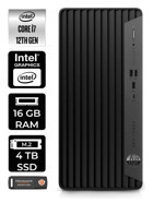 HP Pro Tower 400 G9 6U3M9EA Dahili Intel UHD Graphics Intel Core i7 12700 16 GB Ram 4 TB SSD Tower FreeDos Masaüstü Bilgisayar + PER4 BELLEK