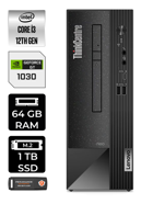 Lenovo NEO 50S 11SX002VTX Harici GeForce RTX 3060 Ti Intel Core i3 12100 64 GB Ram 1 TB SSD Tower FreeDos Masaüstü Bilgisayar + PER4 BELLEK