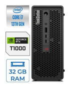 Lenovo WS P3 ULTRA SFF 30HA000QTX25 Harici Quadro T1000 Intel Core i7 13700K 32 GB Ram DDR5 2 TB HDD + 2 TB SSD Tower Windows 11 Pro Masaüstü Bilgisayar