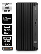 HP Pro Tower 400 G9 6U3M8EA Harici Radeon RX 550 Intel Core i5 12400 8 GB Ram 4 TB SSD Tower FreeDos Masaüstü Bilgisayar + PER4 BELLEK