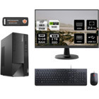 Lenovo Thinkcentre Neo 50T 11SC001ATXMNT3309 Harici GeForce RTX 3060 Ti Intel Core i3 12100 12 GB Ram 2 TB SSD Tower FreeDos 21.5 inç Monitörlü Masaüstü Bilgisayar + PER4 BELLEK