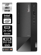 Lenovo Thinkcentre Neo 50T 12JD0008TR Harici GeForce RTX 3060 Ti Intel Core i7 13700 20 GB Ram 512 GB SSD Tower Windows 11 Pro Masaüstü Bilgisayar + PER4 BELLEK