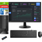 Lenovo Thinkcentre Neo 50T GEN4 512JD0035TR32 Harici GeForce RTX 3060 Ti Intel Core i5 13400 32 GB Ram 512 GB SSD Tower Windows 11 Home 23.8 inç Monitörlü Masaüstü Bilgisayar + Zetta Flash Bellek