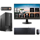 Lenovo Thinkcentre Neo 50T 12JD0008TRMNT3405 Harici GeForce RTX 3060 Ti Intel Core i7 13700 8 GB Ram 4 TB SSD Tower Windows 11 Pro 21.5 inç Monitörlü Masaüstü Bilgisayar + PER4 BELLEK