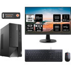 Lenovo Thinkcentre Neo 50T 11SE00BJTXMNT1325 Harici Radeon RX 550 Intel Core i5 12400 24 GB Ram 4 TB SSD Tower FreeDos 21.5 inç Monitörlü Masaüstü Bilgisayar + PER4 BELLEK