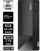 Lenovo Thinkcentre Neo 50T 11SC001ATXP344 Harici Radeon RX 550 Intel Core i3 12100 48 GB Ram 2 TB SSD Tower FreeDos Masaüstü Bilgisayar + PER4 BELLEK