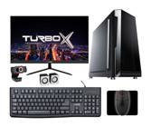 Turbox TX4504 Harici GeForce RTX 3060 Ti Intel Core i3 6100 16 GB Ram 1 TB SSD Tower FreeDos 21.5 inç Monitörlü Masaüstü Bilgisayar