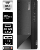 Lenovo Thinkcentre Neo 50T 12JD0008TRP338 Harici Radeon RX 550 Intel Core i7 13700 40 GB Ram 1 TB SSD Tower FreeDos Masaüstü Bilgisayar + PER4 BELLEK