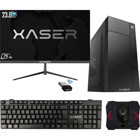 Xaser XSR412  Harici GeForce RTX 3060 Ti Intel Core i7 2600 16 GB Ram 256 GB SSD Tower FreeDos 23.8 inç Monitörlü Masaüstü Bilgisayar