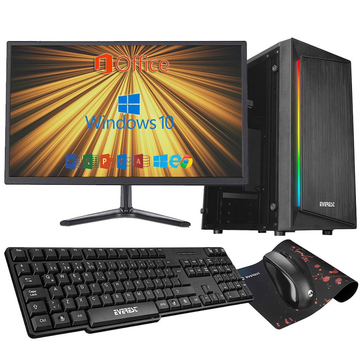 Zeiron SN109 Dahili Intel HD Graphics Intel Core i5 650 8 GB Ram DDR3 320 GB HDD + 120 GB SSD Tower FreeDos Masaüstü Bilgisayar