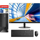 Lenovo Thinkcentre Neo 50T GEN4 412JB005ATR13 Harici GeForce RTX 3060 Ti Intel Core i7 13700 32 GB Ram 1 TB SSD Tower FreeDos 23.8 inç Monitörlü Masaüstü Bilgisayar + Zetta Flash Bellek