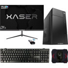 Xaser XSR420 Harici GeForce RTX 3060 Ti Intel Core i7 4770 16 GB Ram 256 GB SSD Tower FreeDos 23.8 inç Monitörlü Masaüstü Bilgisayar