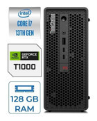 Lenovo WS P3 ULTRA SFF 30HA000QTX14 Harici Quadro T1000 Intel Core i7 13700K 128 GB Ram DDR5 2 TB SSD Tower Windows 11 Pro Masaüstü Bilgisayar