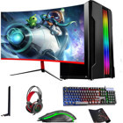 Ramtech RG505-066 Harici Radeon RX 550 AMD Ryzen 5 5500 32 GB Ram 256 GB SSD Tower FreeDos 23.6 inç Monitörlü Masaüstü Bilgisayar